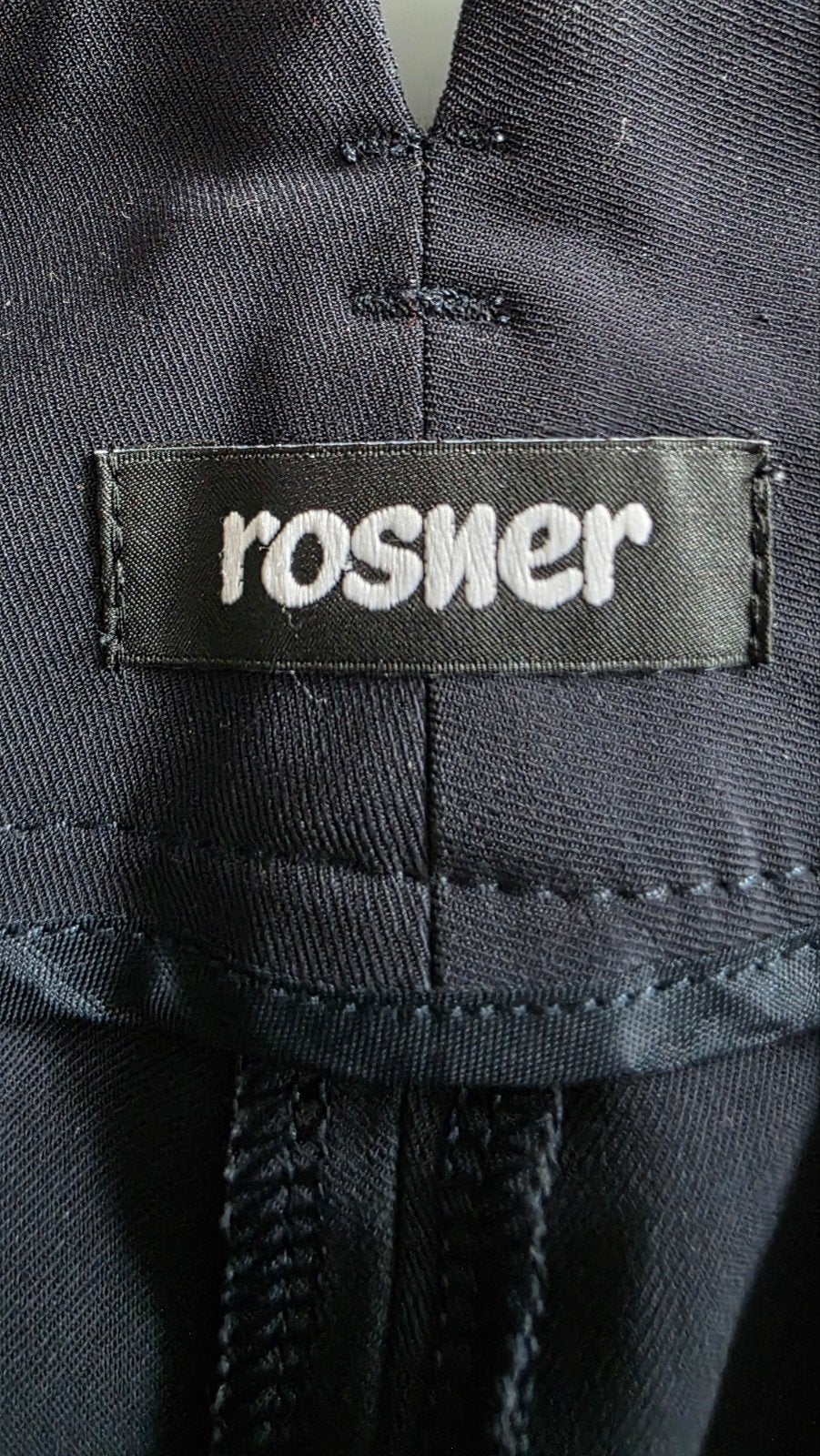 Rosner zwarte broek maat 44/ 32 in prima staat
Tailleb, Verzenden, Zo goed als nieuw, Maat 42/44 (L), Blauw