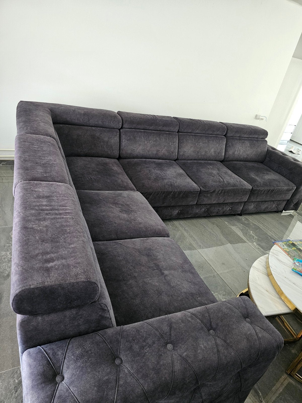 Ruime hoekbank 320x250 cm - Comfortabel en stijlvol, Huis en Inrichting, Banken | Bankstellen, Ophalen, Hoekbank, 300 cm of meer