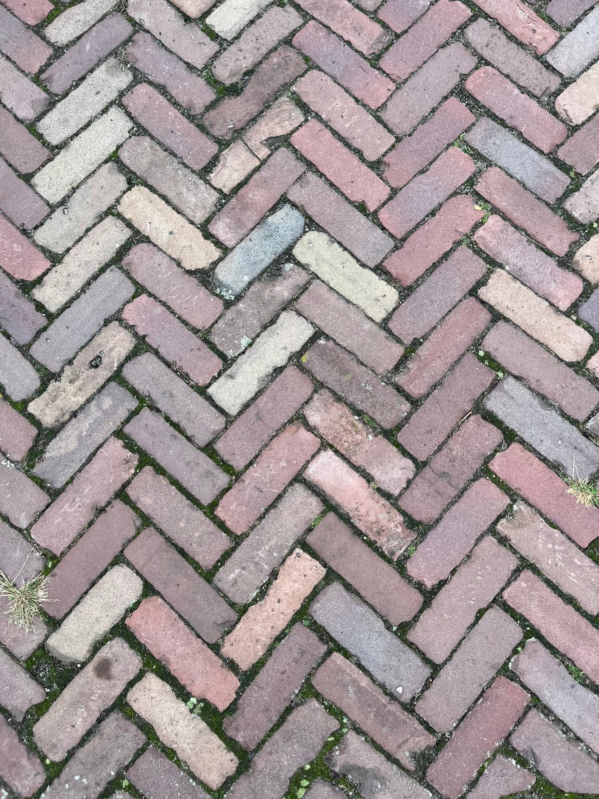 !120m2! Gebakken dikformaten 7-duimers, Tuin en Terras, Tegels en Klinkers, Ophalen, Overige materialen, Klinkers, Zo goed als nieuw