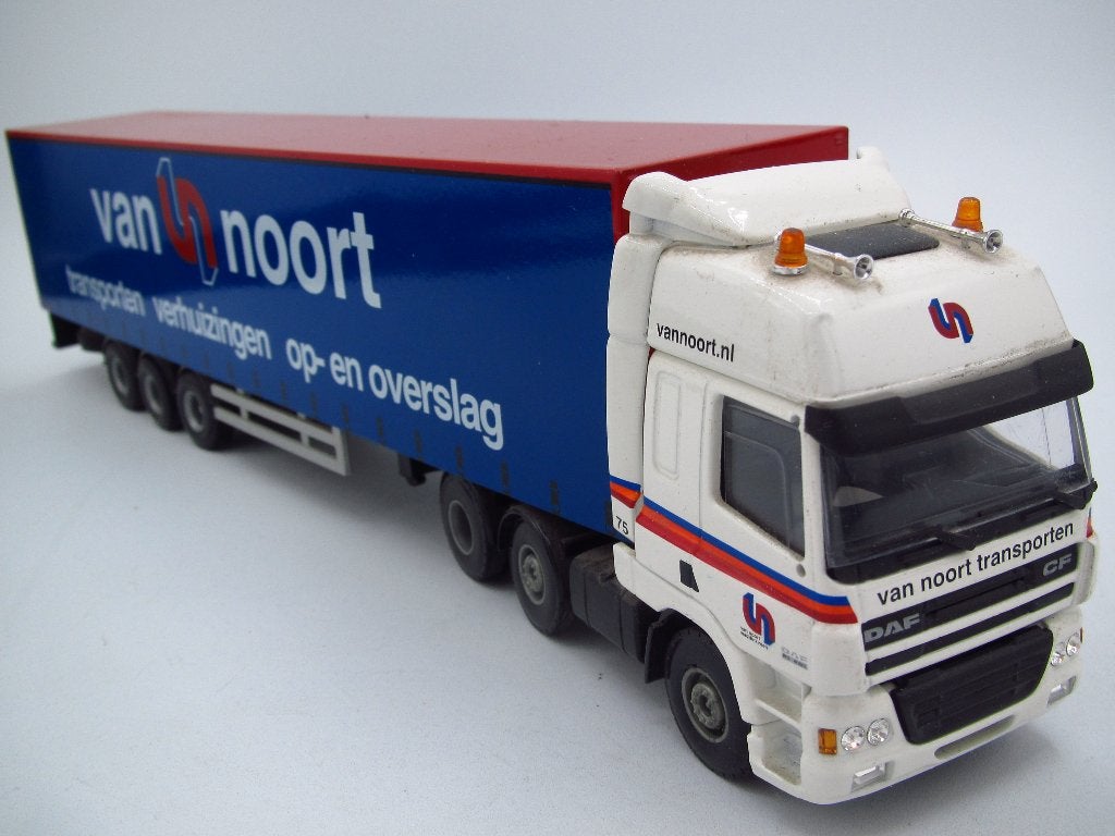 Lion Toys - DAF CF miniatuur '' van Noort Waddinxveen '', Ophalen of Verzenden, Zo goed als nieuw, Bus of Vrachtwagen, Lion Toys