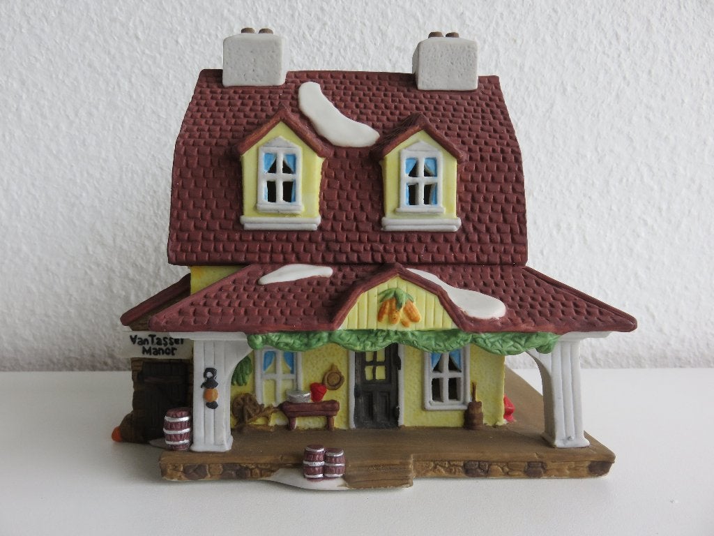 Department 56 Van Tassel Manor kersthuisje Sleepy Hollow, Ophalen of Verzenden, Zo goed als nieuw