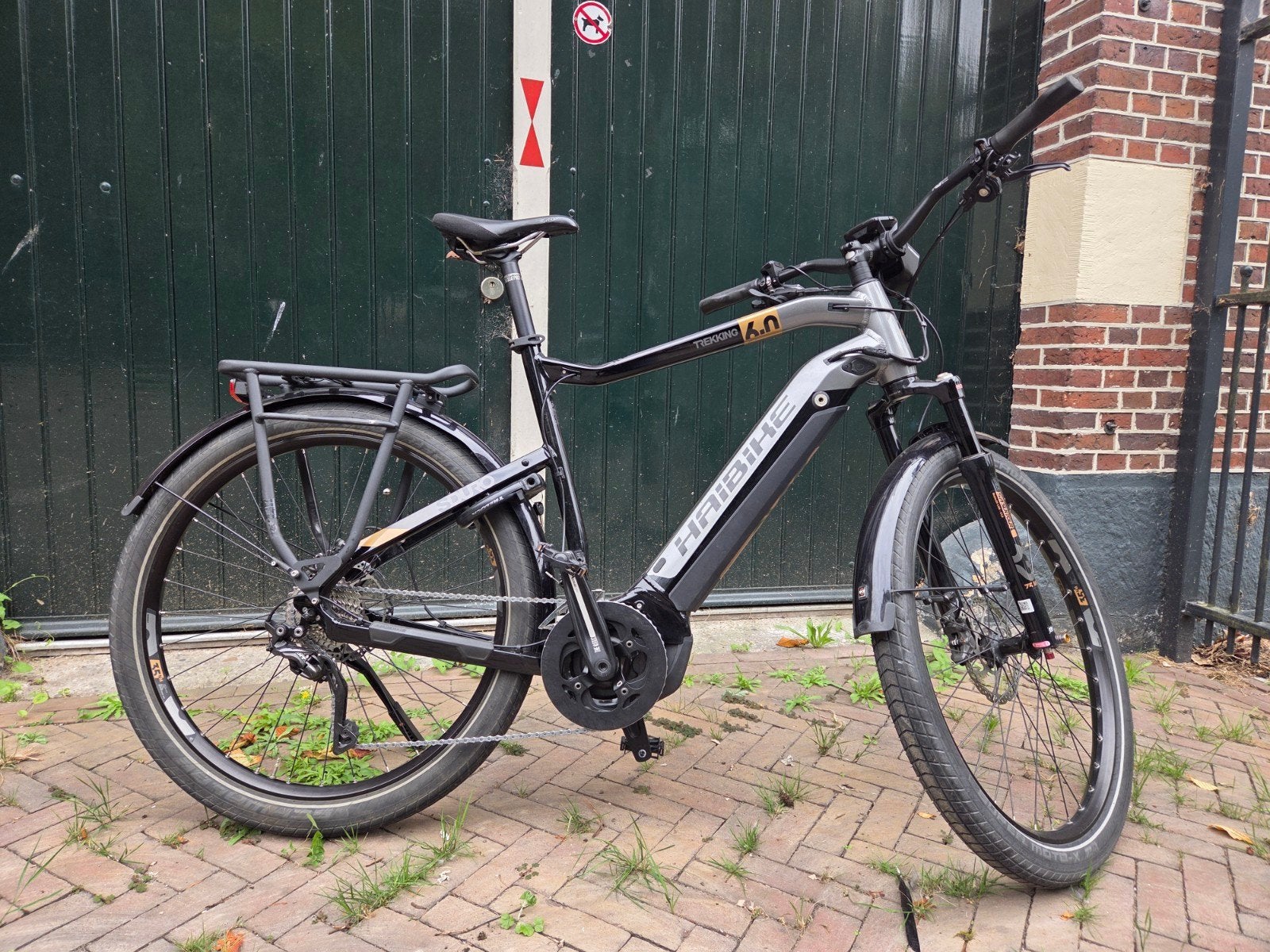 Haibike SDURO Trekking 6.0 E-bike - Maat L, Gebruikt, 50 km per accu of meer, 55 tot 59 cm, Ophalen
