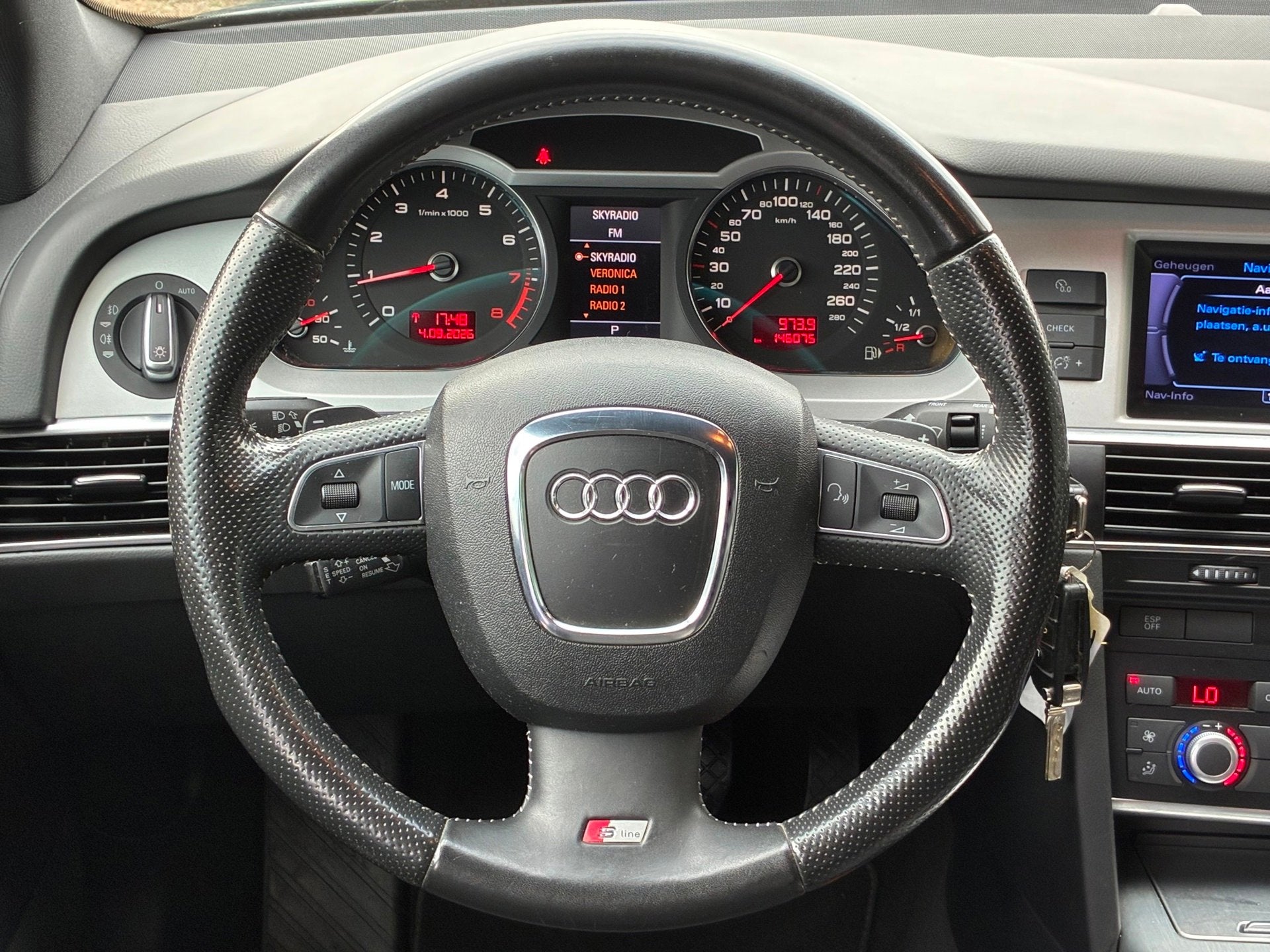 Audi A6 Avant 2.0 TFSI S edition|Automaat|Navigatie|Cruise|C, Auto's, Euro 5, Gebruikt, 1984 cc, Leder en Stof