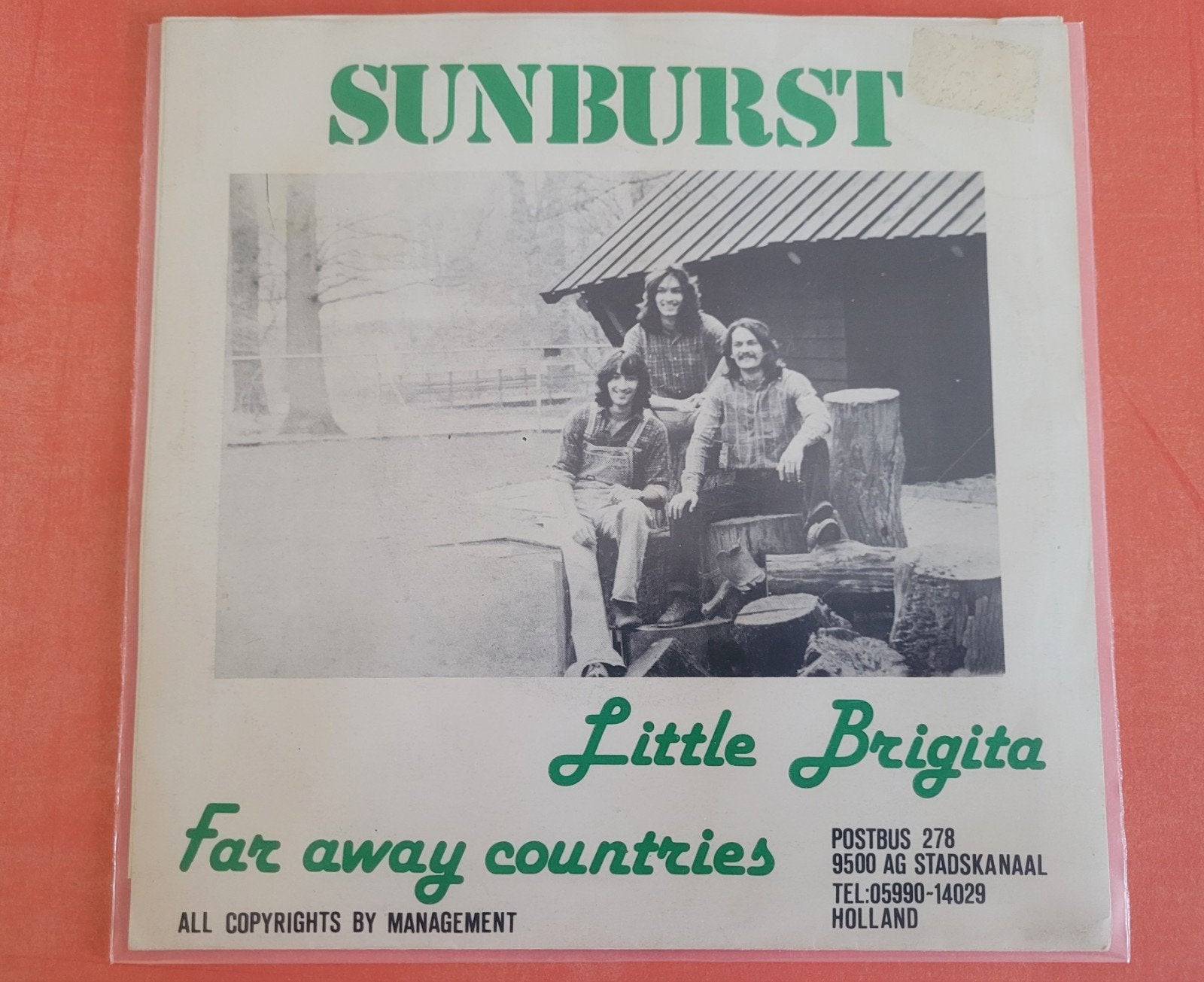 Sunburst - Little Brigita - Far away countries ., Ophalen, Zo goed als nieuw, Overige formaten, Levenslied of Smartlap