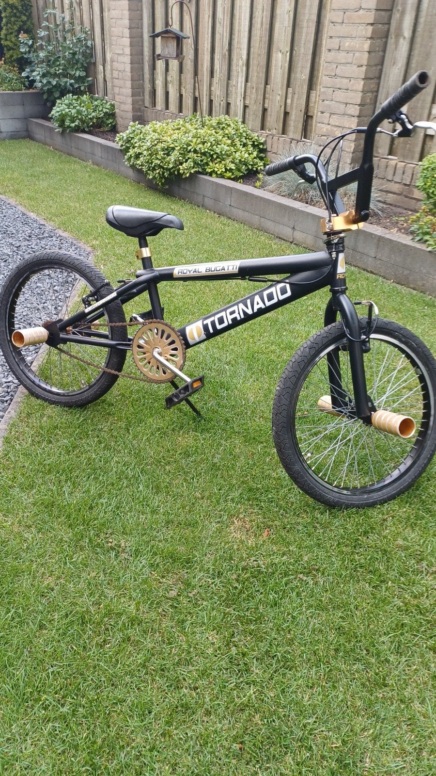 Zeer nette, stuntfiets Tornado Royal Bugatti 20 inch, Staal, Velgrem, Ophalen of Verzenden, Tornado Royal Bugatti