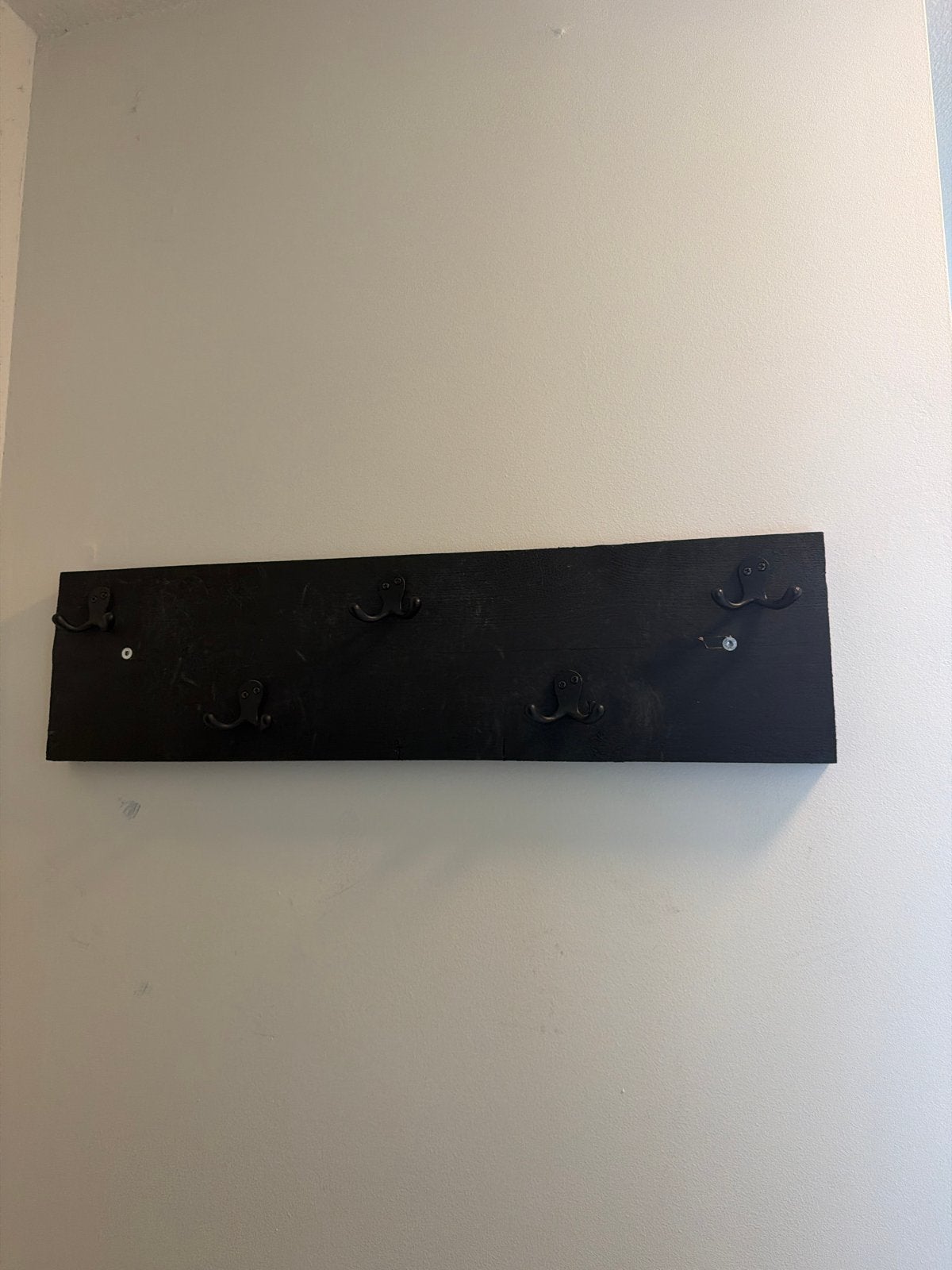 Kapstok met 5 ophanghaken, Gebruikt, Minder dan 100 cm, Hout, Ophalen