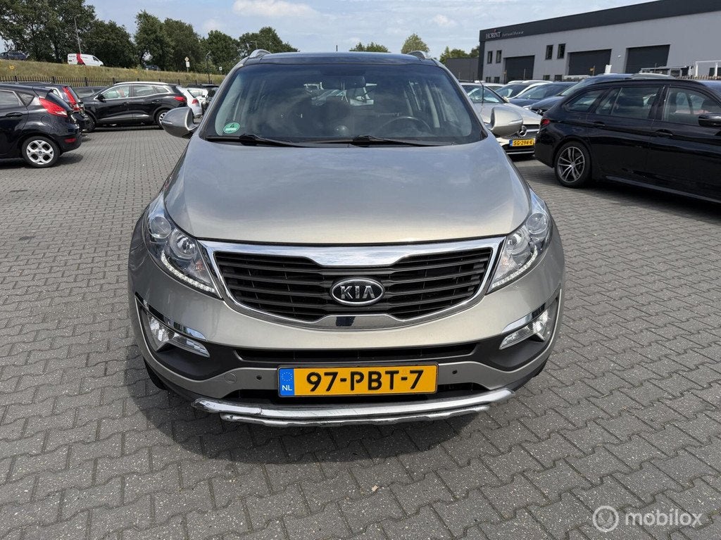 Kia Sportage 2.0 X-ecutive 4wd Plus Pack automaat, Auto's, Automaat, Gebruikt, Zwart, 4 cilinders