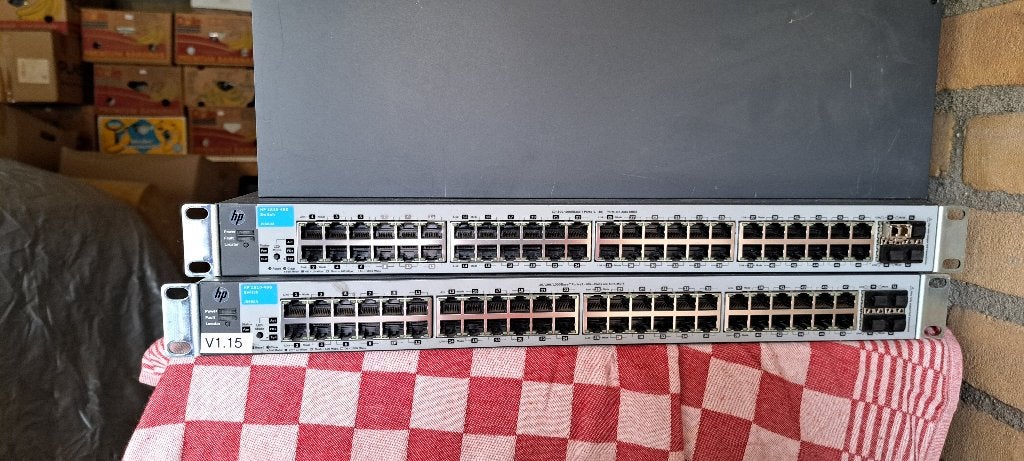 HP switch J9660A HP 1810-48G, Computers en Software, Ophalen of Verzenden, Gebruikt