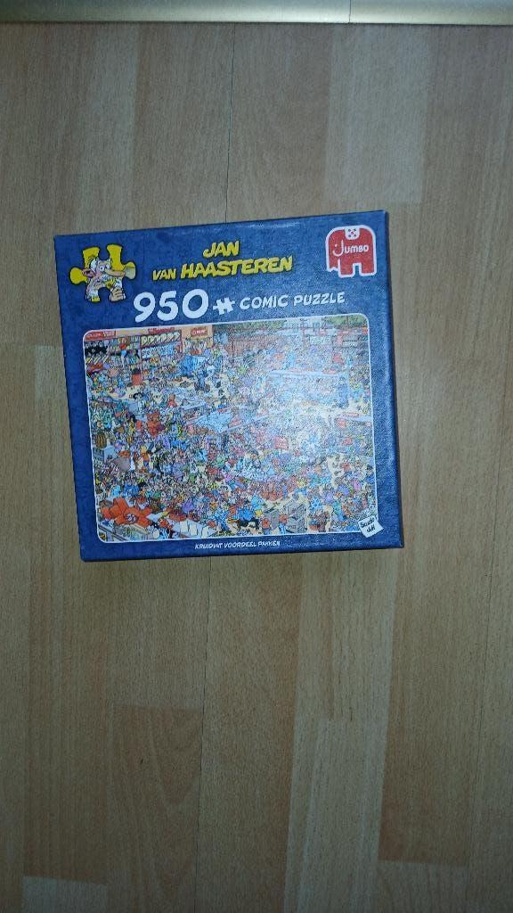 JAN VAN HAASTEREN PUZZELS 950 STUKJES, Ophalen of Verzenden, 500 t/m 1500 stukjes, Zo goed als nieuw, Legpuzzel
