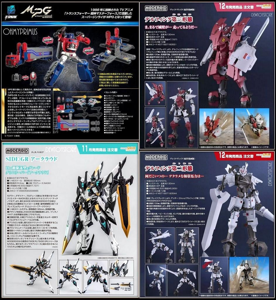 <𝗜𝗡 𝗦𝗧𝗢𝗖𝗞> Transformers / Plamo Plastic Model Kit, Verzenden, Nieuw