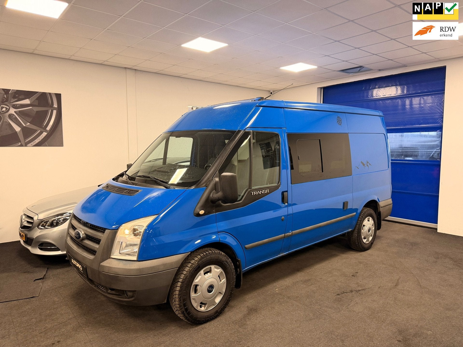 Ford TRANSIT 330M VAN 115DPF 4,27 Bus camper // Hefdak, Tot en met 2, Bedrijf, Navigatie, Ford