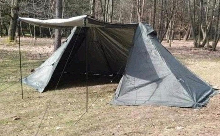 Twin Peaks Shelter, Bushcraft Hot Tent, familie tent, NIEUW, Ophalen of Verzenden, Nieuw
