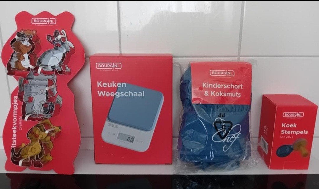 Bourgini Accessoires Set 4 Delig  Voor Kinder. Nieuw!, Ophalen, Nieuw