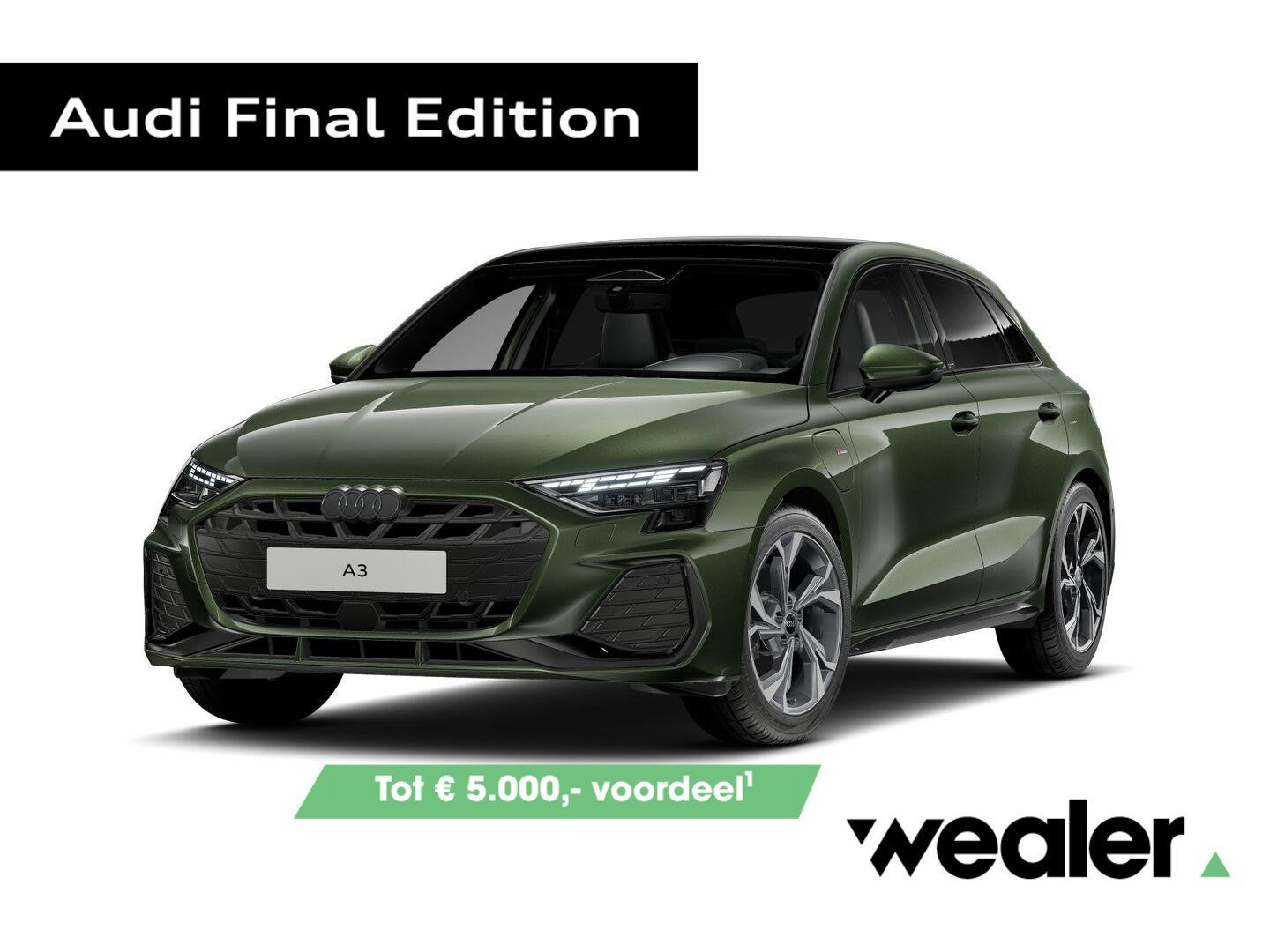 Audi A3 Sportback S edition 40 TFSI e 150 kW / 204 PK Sportb, Auto's, 1498 cc, 4 cilinders, Leder en Stof, Bedrijf