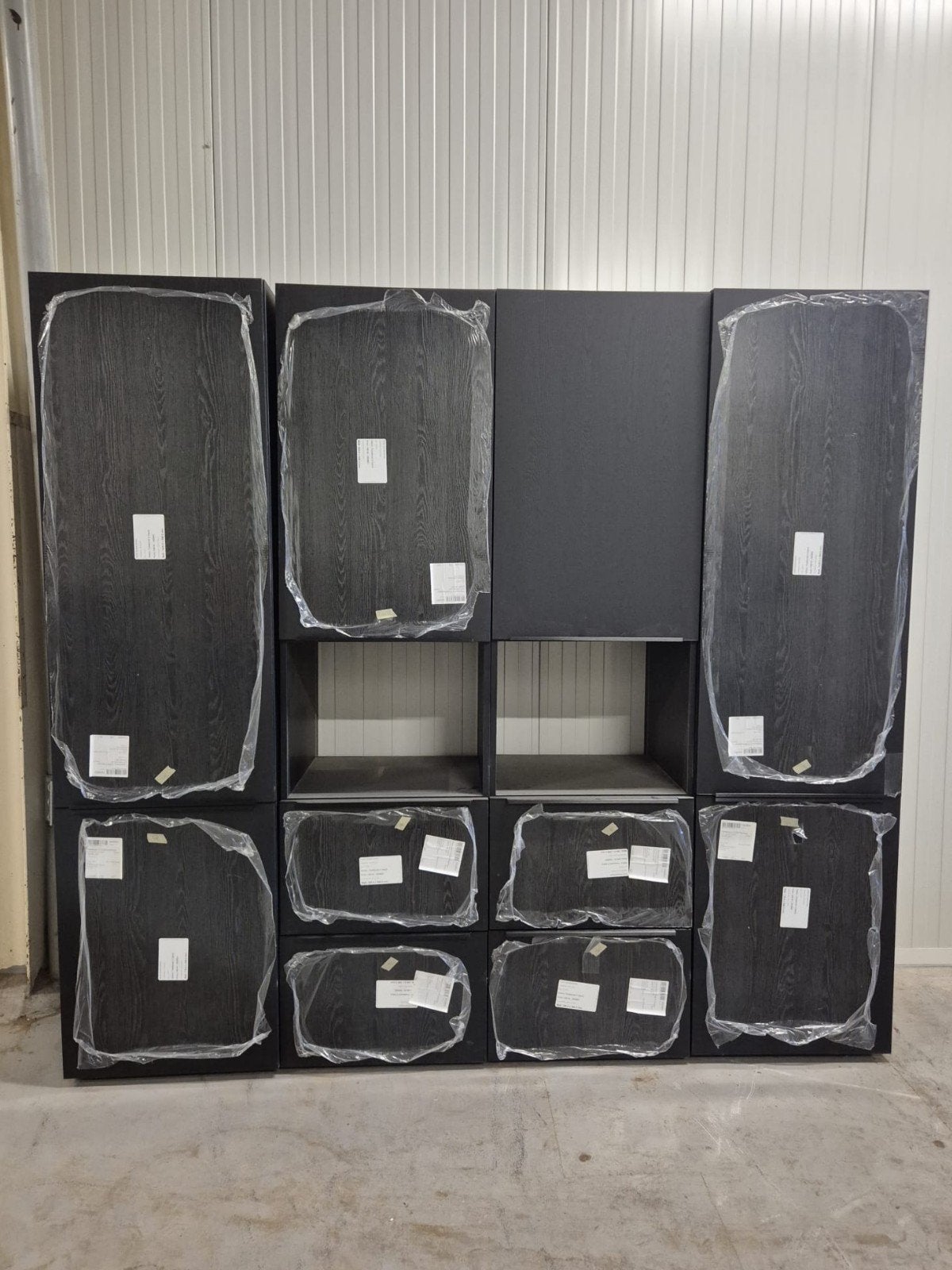 nieuwe apparaten kastenwand, 200 cm of meer, Zwart, Nieuw, 50 tot 75 cm