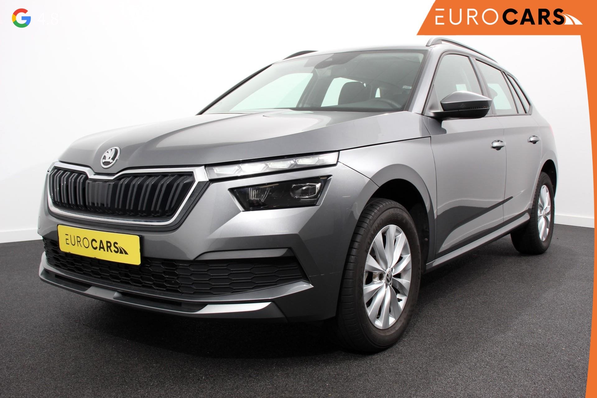 Skoda Kamiq 1.0 TSI 110 pk DSG Life Navigatie Apple Carplay/, Auto's, Stof, Gebruikt, LED verlichting, 630 kg