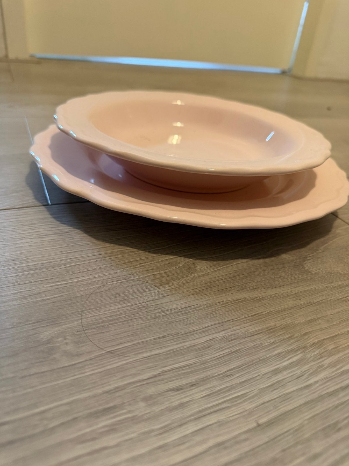 Roze Juliet Stoneware Servies Set van Xenos, Overige merken, Keramiek, Landelijk/Boerenbont, Ophalen of Verzenden