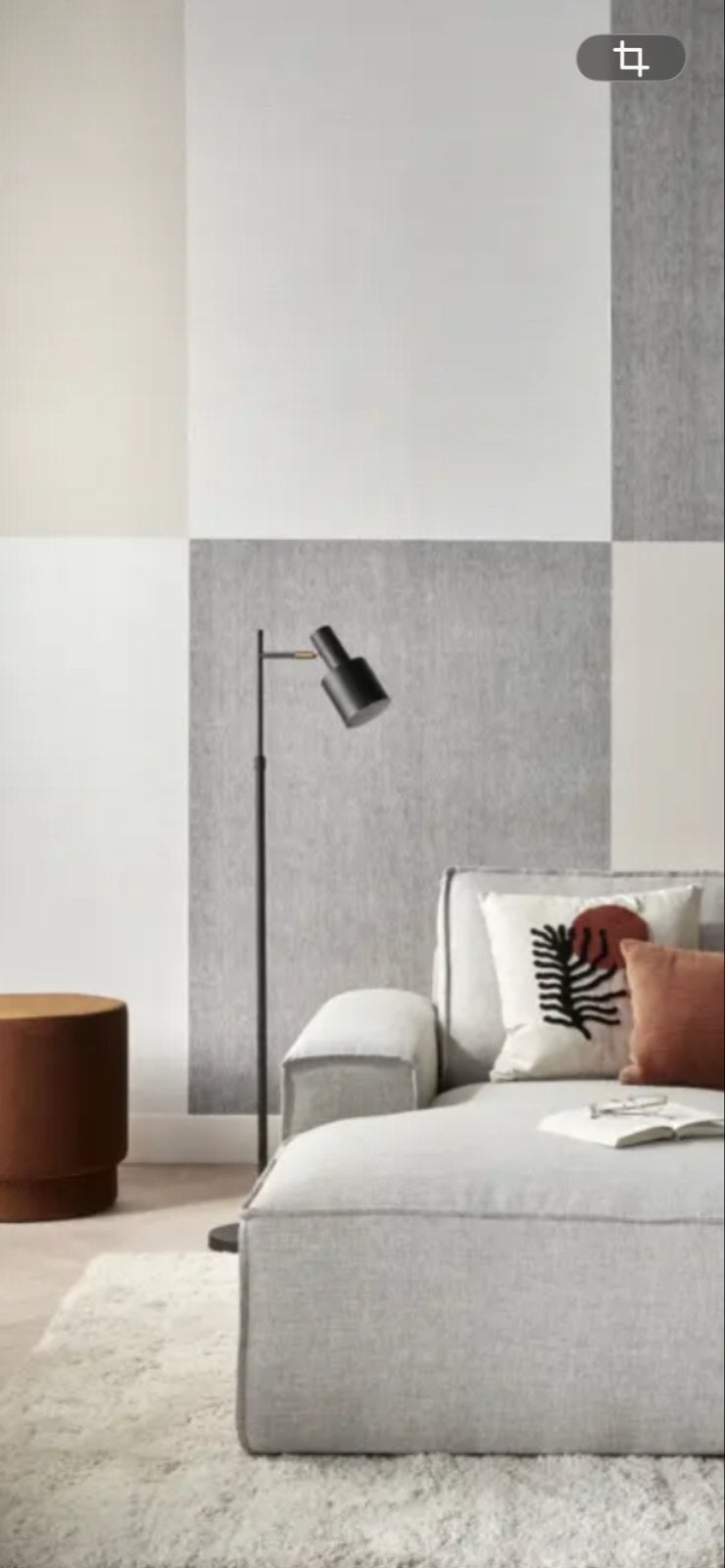KARWEI vloerlamp Nordin zwart - Modern en stijlvol, Ophalen, E27 (groot), Zo goed als nieuw, Metaal