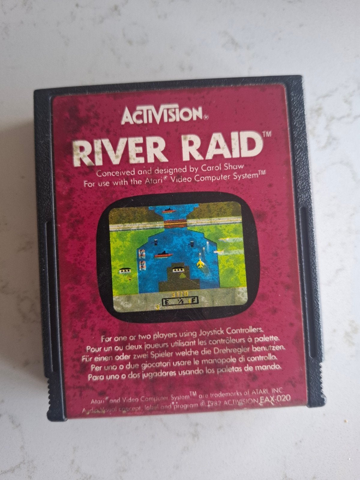Activision River Raid voor Atari Video Computer System, Spelcomputers en Games, Games | Atari, 2 spelers, Ophalen of Verzenden