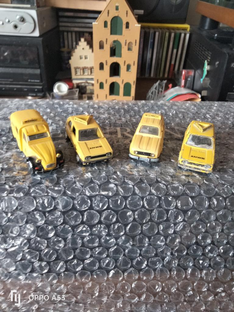 Anwb setje 2 golf  citroen bestel Renault 4  1.64, Hobby en Vrije tijd, Modelauto's | 1:50, Ophalen of Verzenden, Nieuw