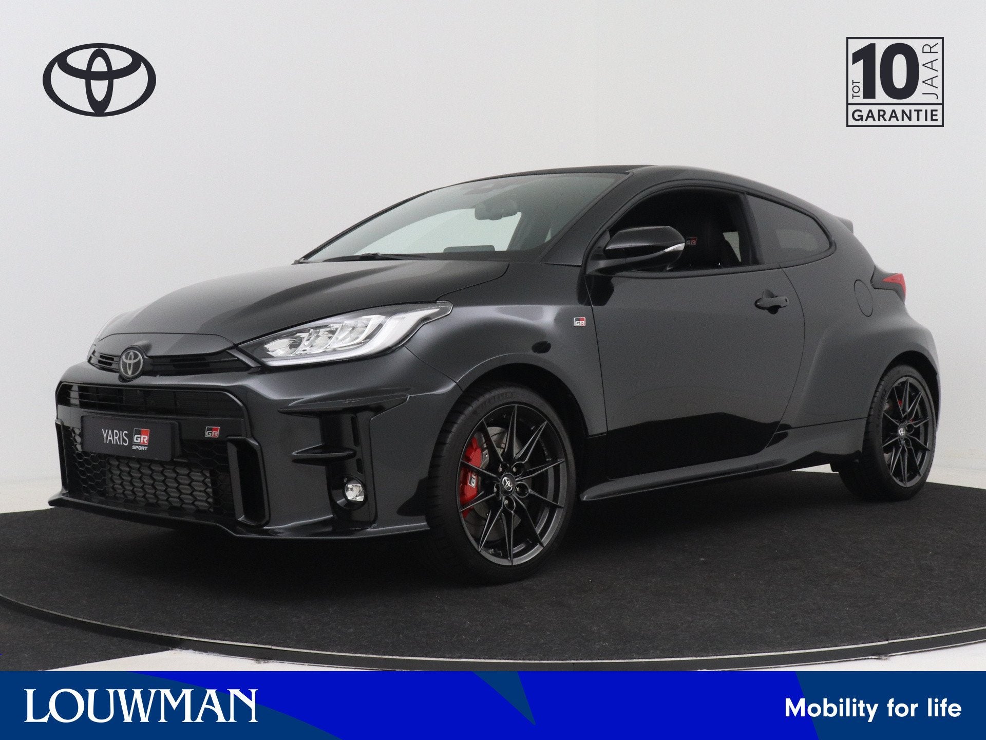 Toyota Yaris 1.6 GR Performance *nieuw* | Sperdiff | 262pk |, 12 maanden, Gebruikt, Zwart, 4 stoelen