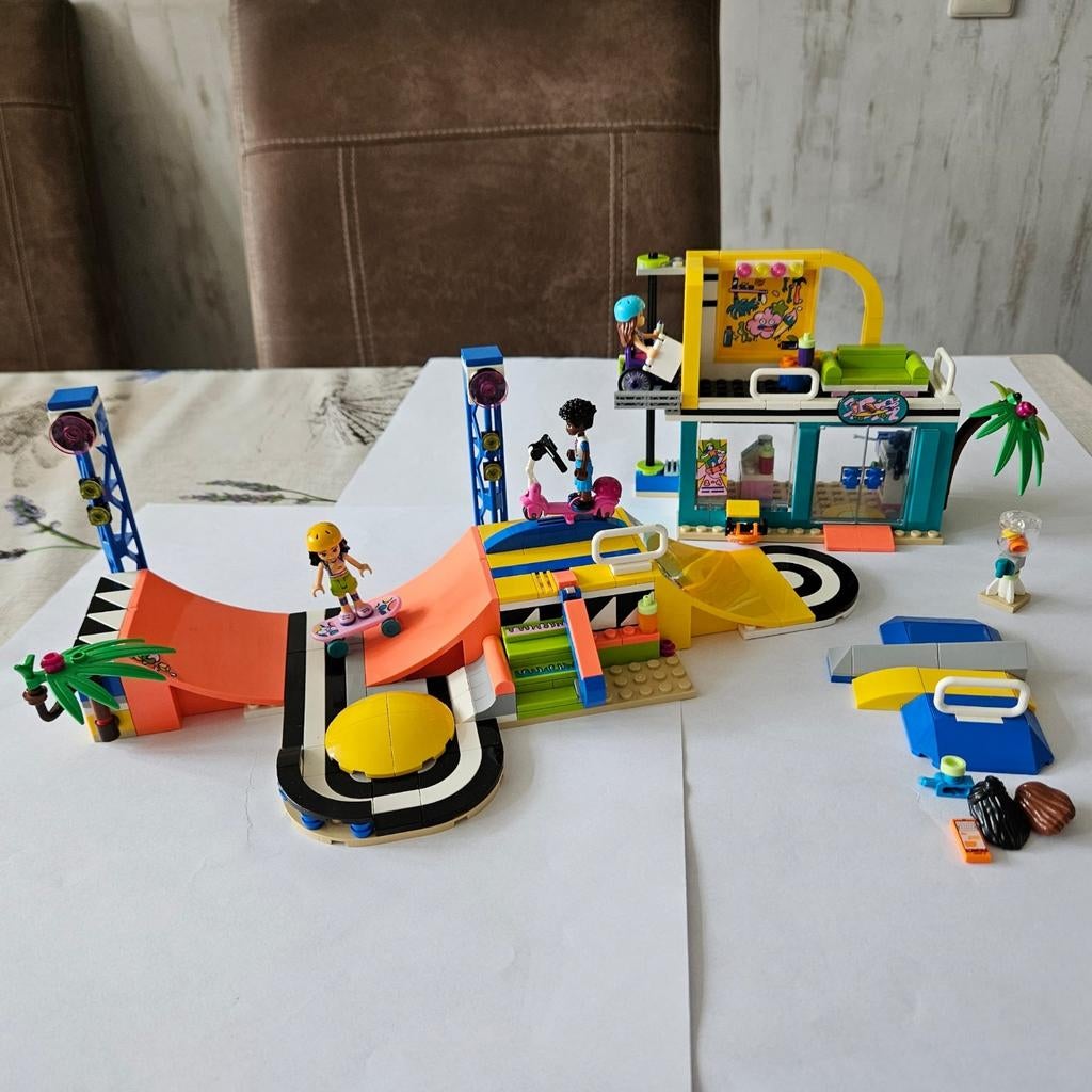 Lego friends skatepark 41751, Gebruikt, Lego, Friends, Ophalen of Verzenden