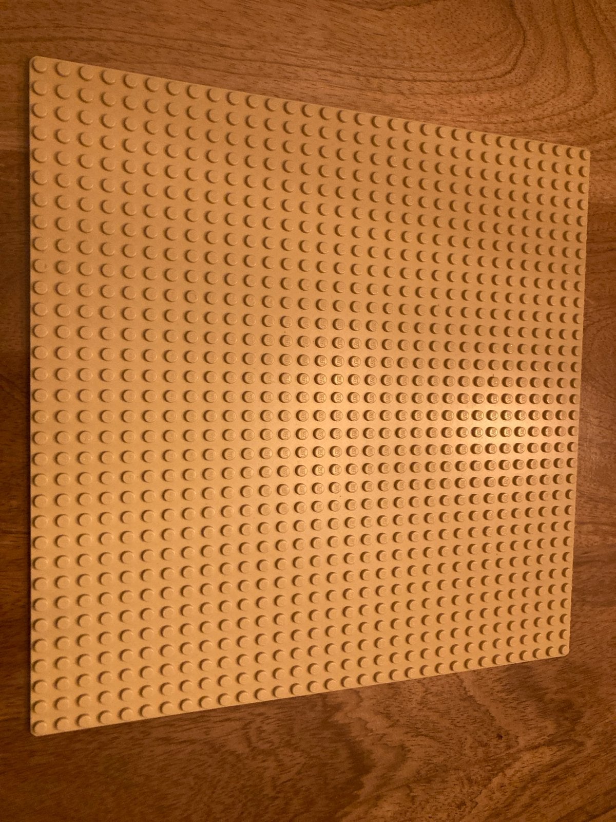 Lego bouwplaat grondplaat zandkleurig, 32x32 noppen (10699), Ophalen of Verzenden, Gebruikt, Overige merken