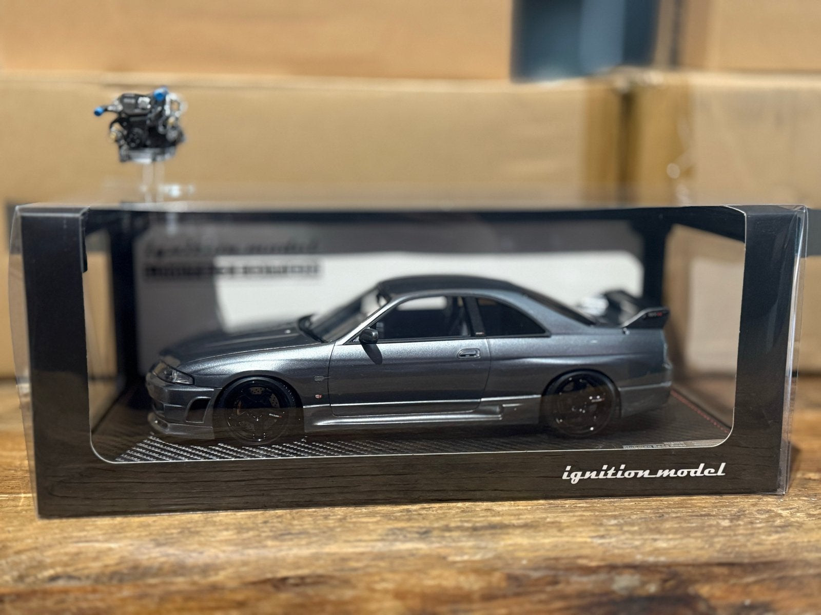 Ignition Model Nissan Skyline R33 CRS limited edition 1:18, Ophalen of Verzenden, Nieuw, Auto, Overige merken