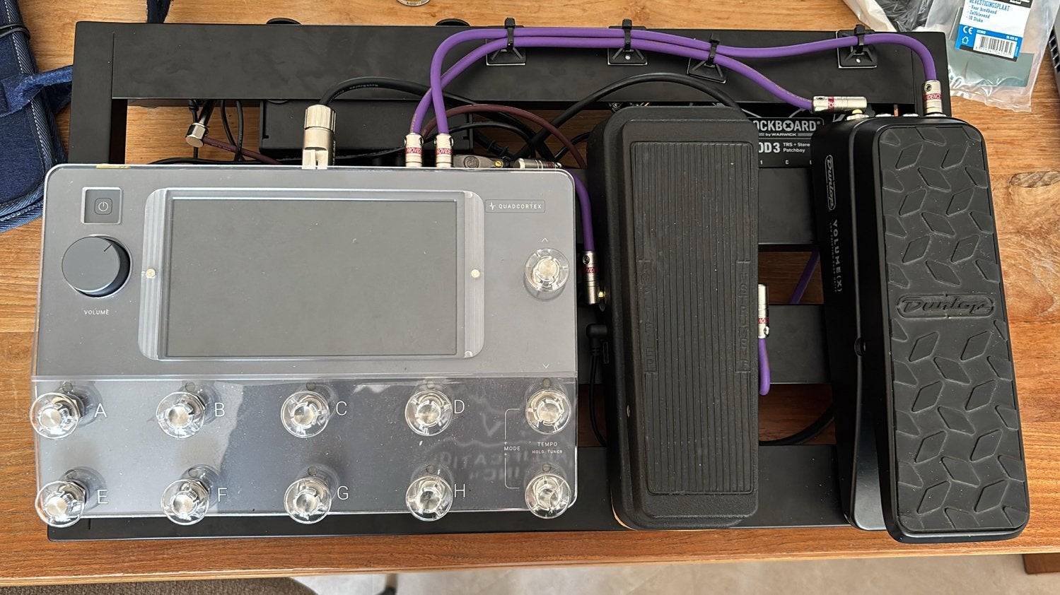 Pedalboard met Quad Cortex, Ophalen, Gebruikt, Multi-effect