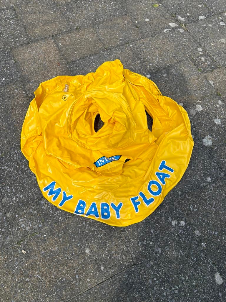 Intex My Baby Float zwemband geel, Ophalen, Zo goed als nieuw