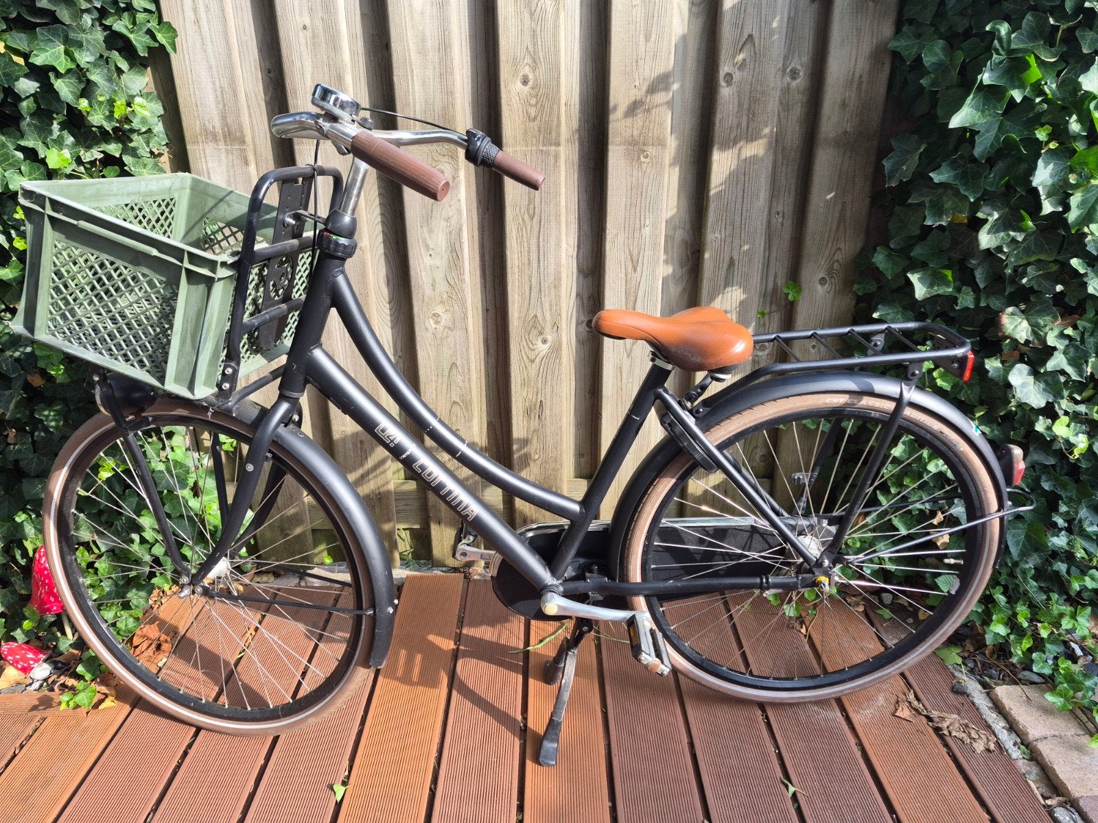 Cortina U4 Transportfiets 28 inch, Gebruikt, Velgrem, Versnellingen, 50 tot 53 cm