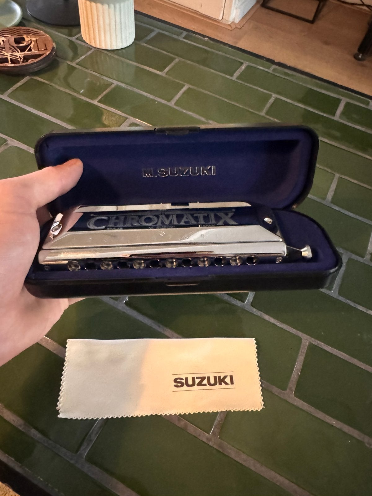 Chromatix M Suzuki SCX-48 – Noot C, Ophalen of Verzenden, Met koffer of doosje, C-mondharmonica, Nieuw