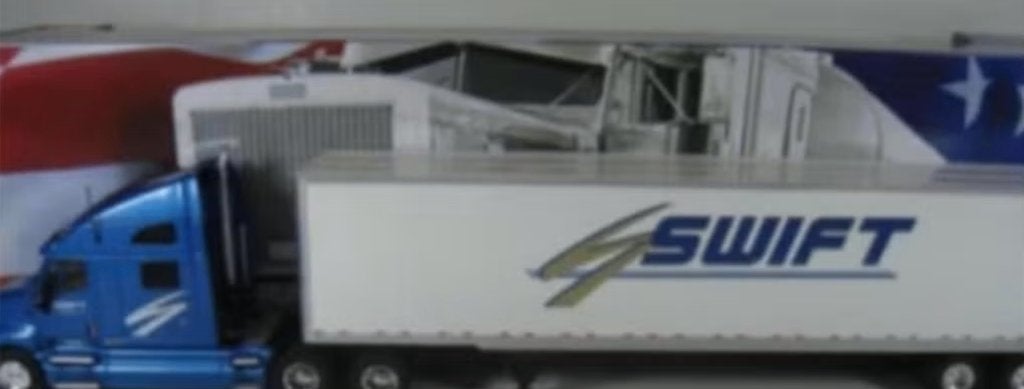 Kenworth T2000 1997 Swift schaal 1/43 US trucks # 53, Hobby en Vrije tijd, Modelauto's | 1:43, Verzenden, Nieuw, Auto, Overige merken