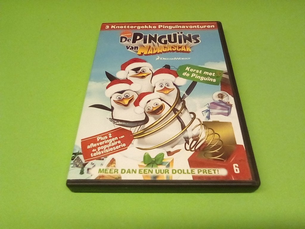 De Pinguïns van Madagascar - Kerst met de Pinguïns DVD, Bonusmateriaal, Alle leeftijden, Nederlands, Zo goed als nieuw