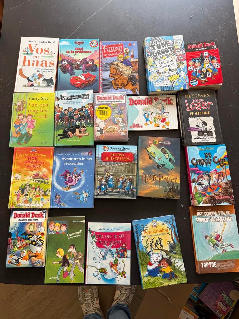 Lot van 20 kinderboeken (7-12 jaar) - Hardcover & populaire, Ophalen of Verzenden, Zo goed als nieuw, Fictie