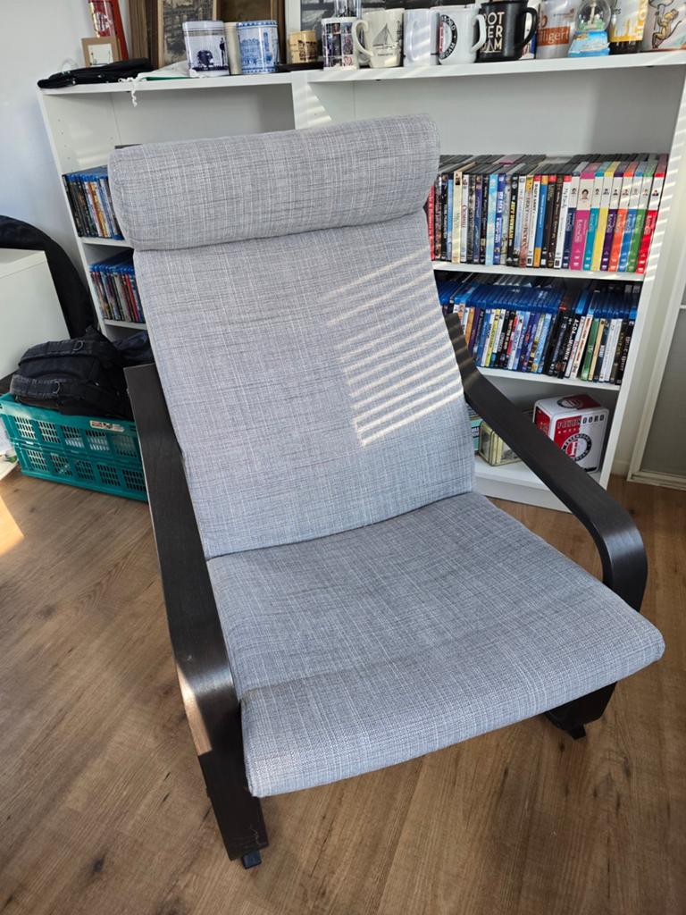 Ikea Poäng fauteuil - Comfortabele relaxstoel, Huis en Inrichting, Fauteuils, Gebruikt, Modern, Scandinavisch, 75 tot 100 cm, Ophalen of Verzenden
