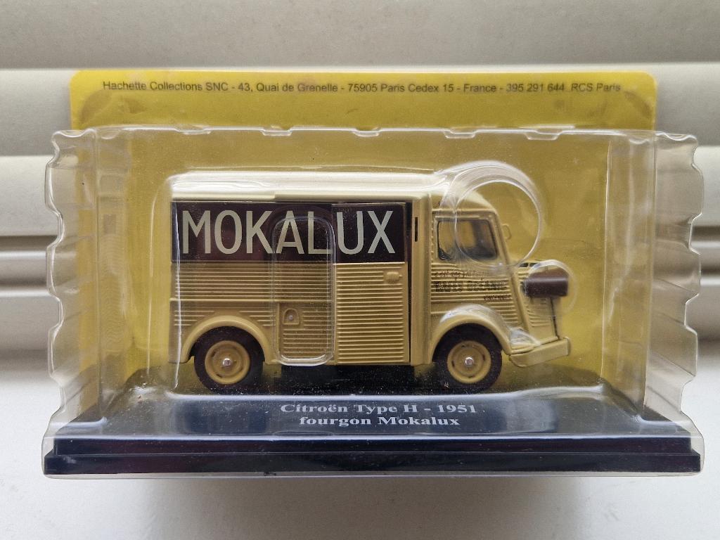 Hachette - Citroen Type 2 - Fourgon Mokalux - 1:43 - GOED -, Ophalen of Verzenden, Gebruikt, Auto, Overige merken