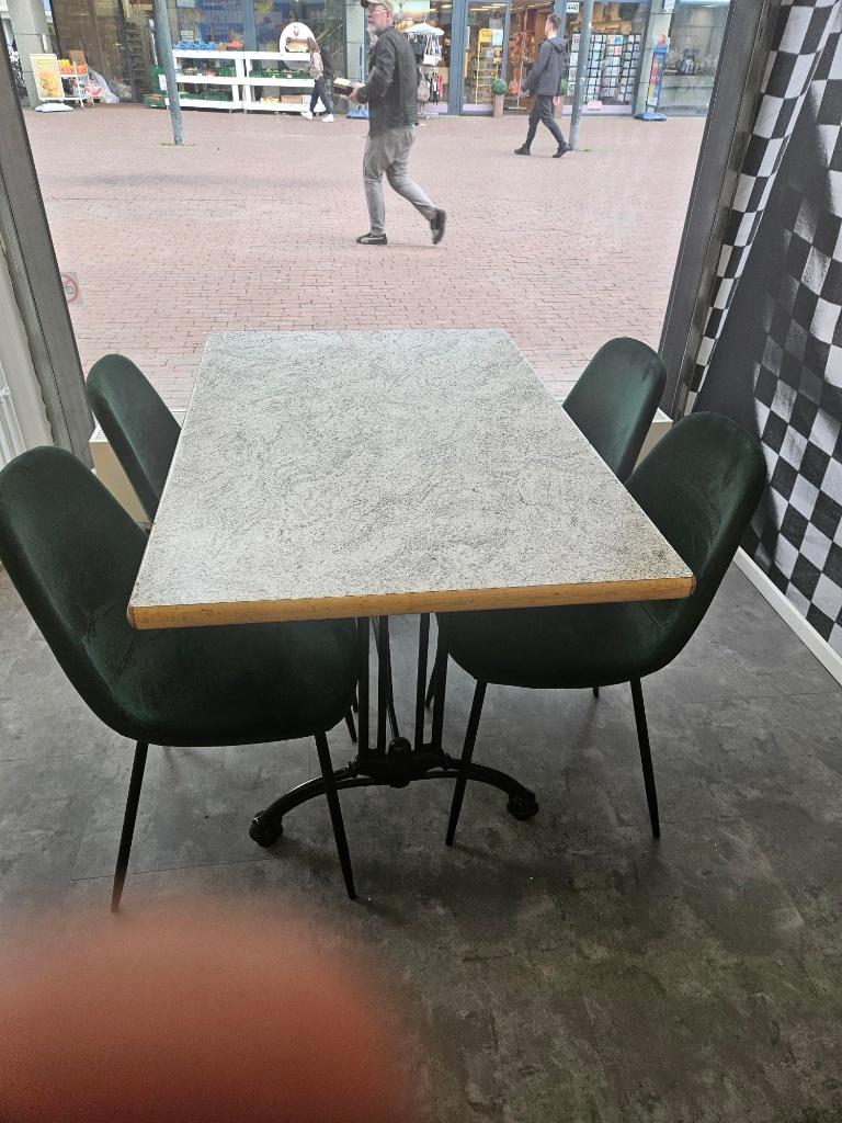 tafels en stoelen ter overname, Ophalen, Gebruikt, Meubilair