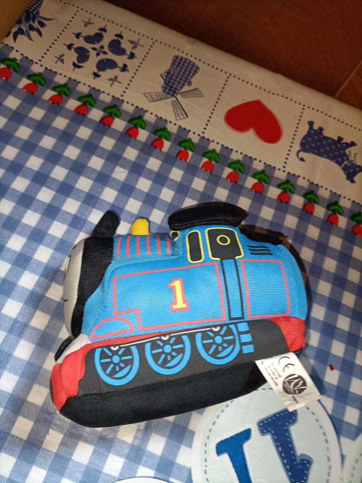 Thomas de trein knuffel 16 cm groot, Ophalen of Verzenden, Zo goed als nieuw