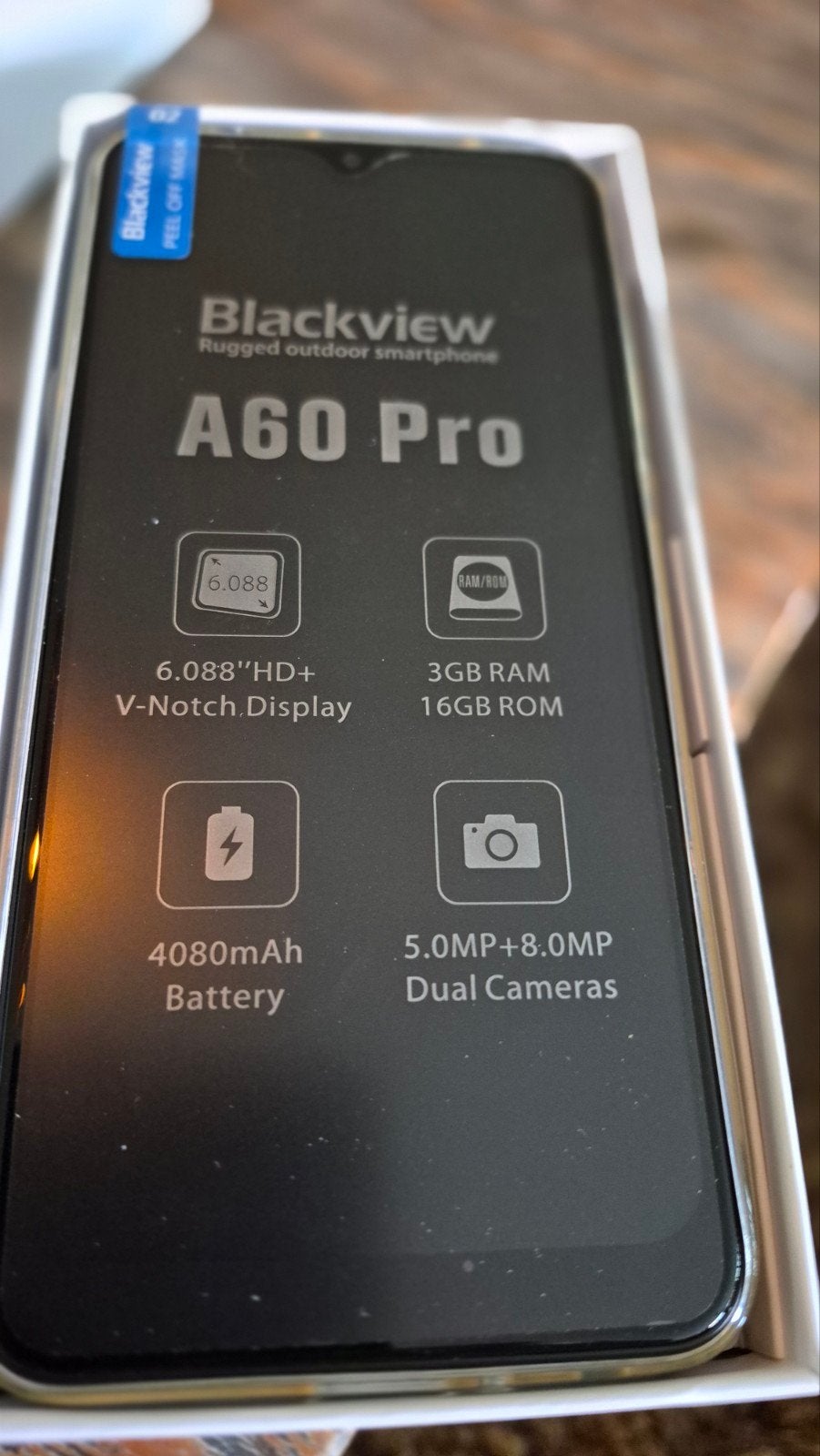 NIEUWE Blackview A60 Pro Outdoor Smartphone.Ideaal voor kids, Overige modellen, Nieuw, Ophalen of Verzenden, Zonder simlock