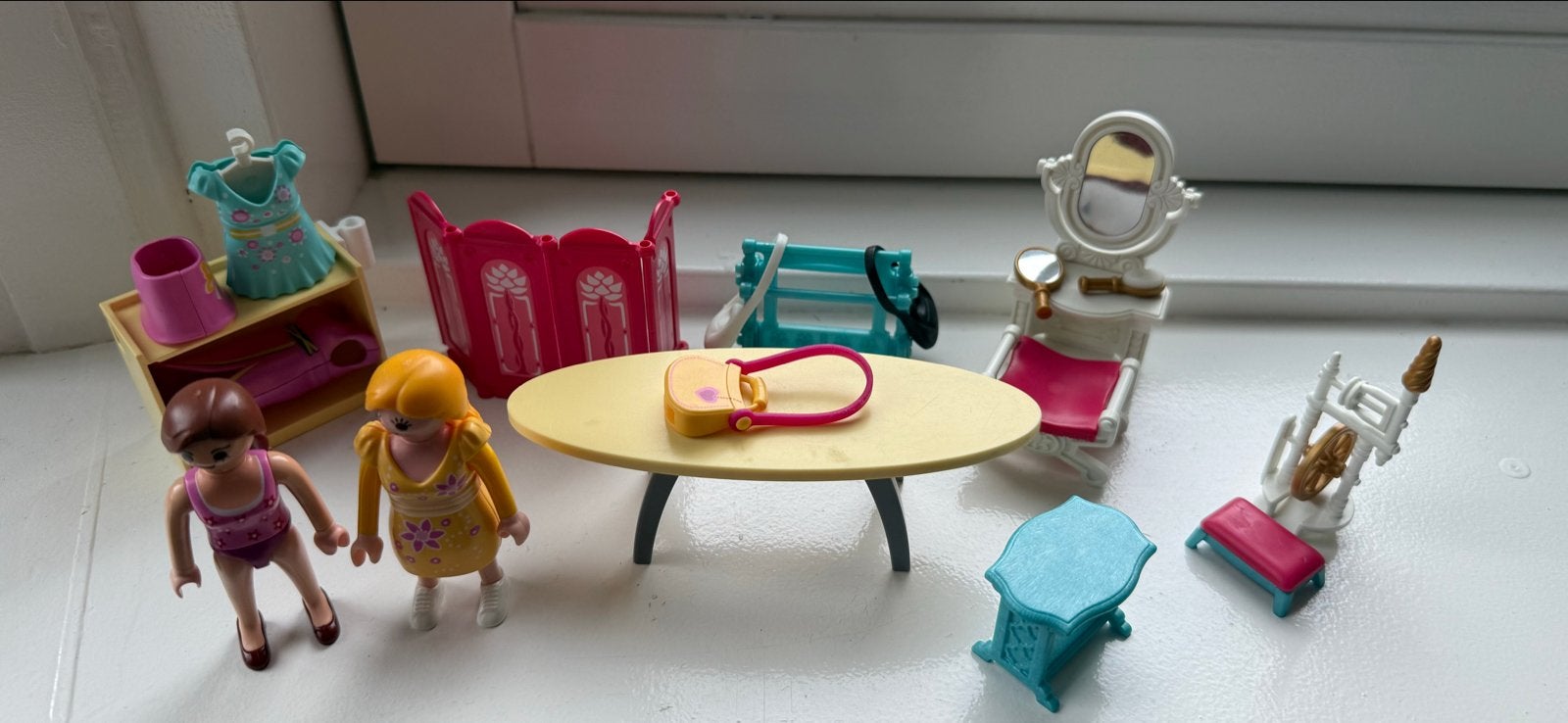 Playmobil kleding winkel met 2 poppetjes, Ophalen, Gebruikt, Overige typen