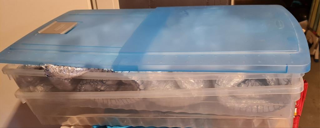 Bakjes op wielen onder het bed, Huis en Inrichting, Kasten | Ladekasten, Ophalen, 25 tot 50 cm, Minder dan 50 cm, Minder dan 100 cm