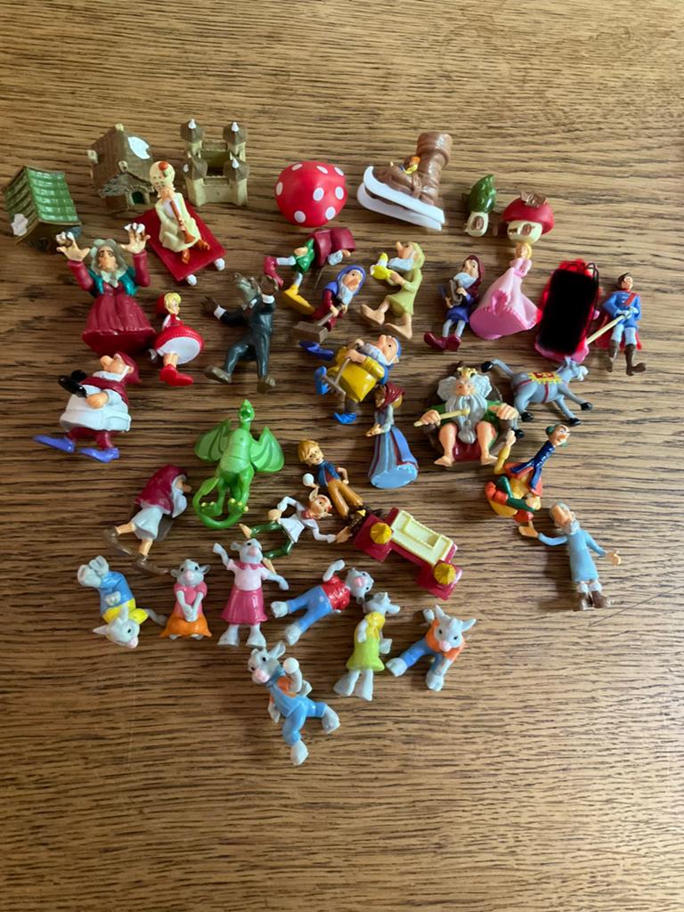 35 sprookjesfiguren efteling, Ophalen of Verzenden, Zo goed als nieuw, Overige typen
