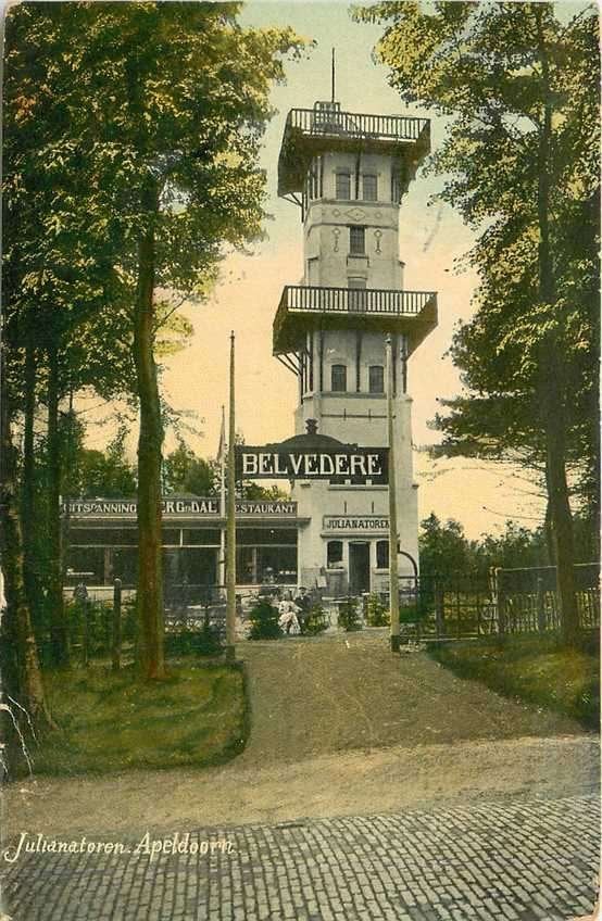 300-401-001 Apeldoorn Julianatoren, Ophalen of Verzenden, Voor 1920, Gelderland