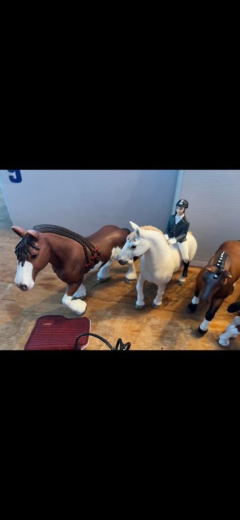 Schleich Paarden en Accessoires - Grote Collectie, Kinderen en Baby's, Speelgoed | Overig, Gebruikt, Jongen of Meisje, Ophalen of Verzenden