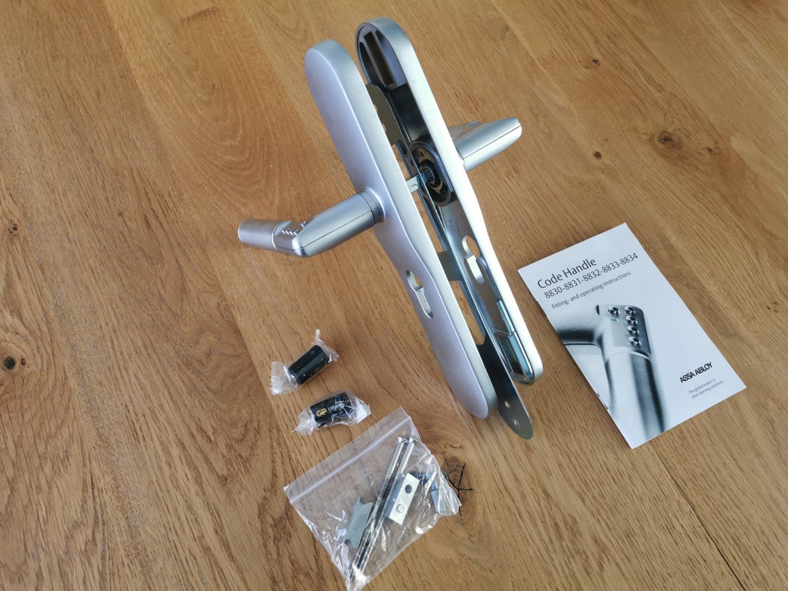 Assa Abloy Code Handle, Verzenden, Nieuw, Rvs, Klink of Kruk