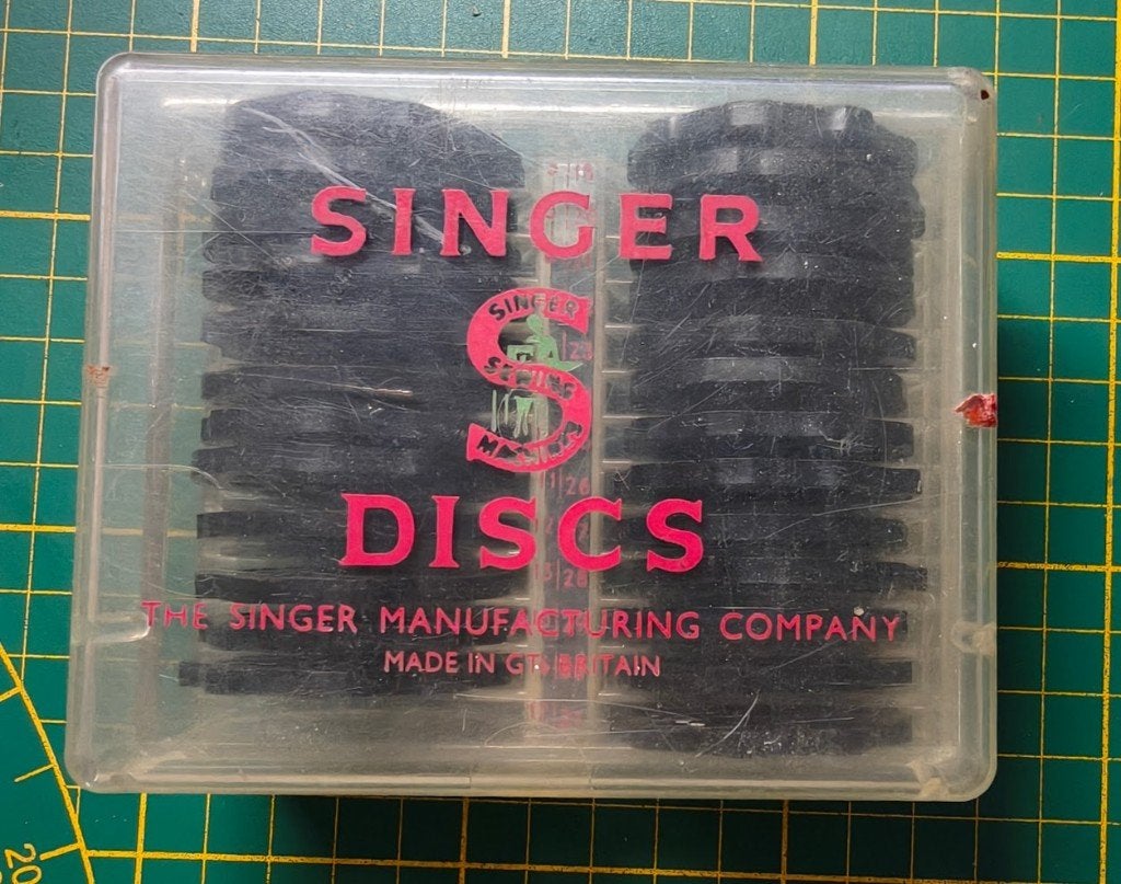 Singer schijfjes, Ophalen of Verzenden, Zo goed als nieuw, Naaimachine, Singer