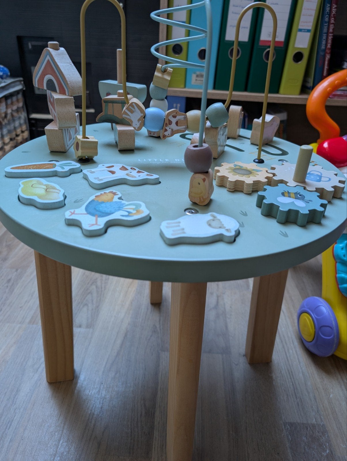 Little Dutch Houten Activiteitentafel - Boerderij Thema, Ophalen, Zo goed als nieuw, Overige typen
