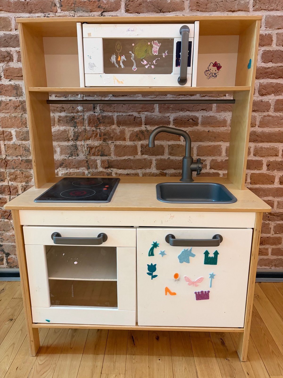 IKEA Speelkeukentje mogelijk met accessoires - 72x37x100 cm, Ophalen, Gebruikt, Meubelstuk of Keukentje