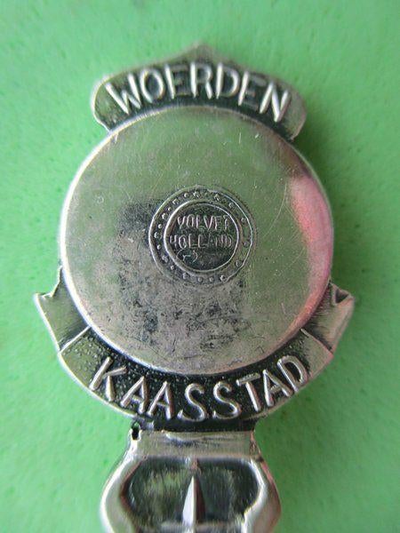 (A2642)  Woerden Kaasstad volvet Holland, Ophalen of Verzenden, Gebruikt, Overige materialen, Bestek